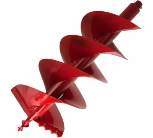 Шнек двухзаходный для грунта 300 мм