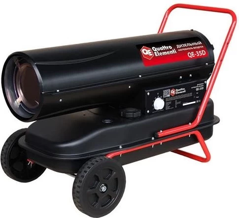 Дизельная тепловая пушка прямого нагрева QUATTRO ELEMENTI QE-35D